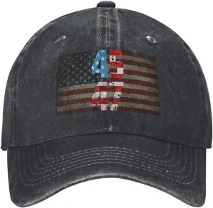 45 47 Trump 2024 Baseball Hats Adjustable Fashion Casquette Caps for Men and Women Black