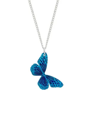 Blue Butterfly Pendant