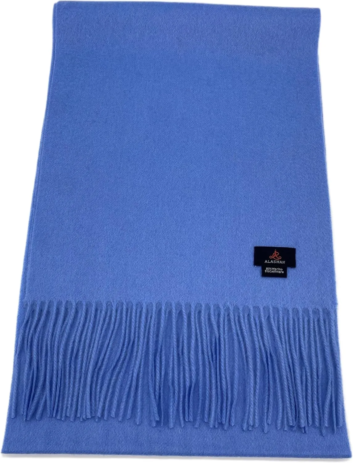 Cashmere Ultra-Fine Merino Wool and Cashmere Blend Woven Scarf -Luxe fabric-Lightweight- 72" x 12"