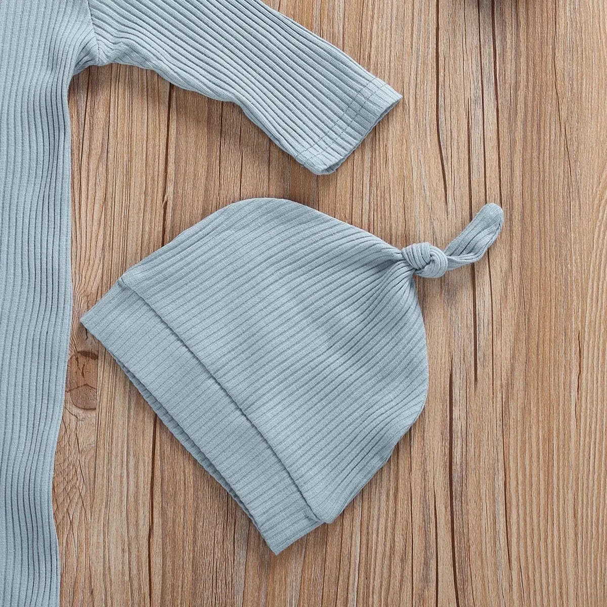 CIYCUIT Knotted Baby Gowns Newborn Coming Home from Hospital Outfit