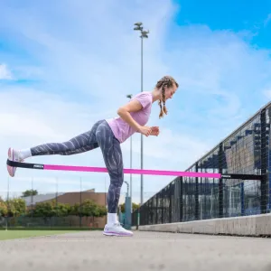 FORZA Multi-Use Agility Fitness Bands - Ultra-Durable - 4X Colours & 4X Sizes - Improve Fitness