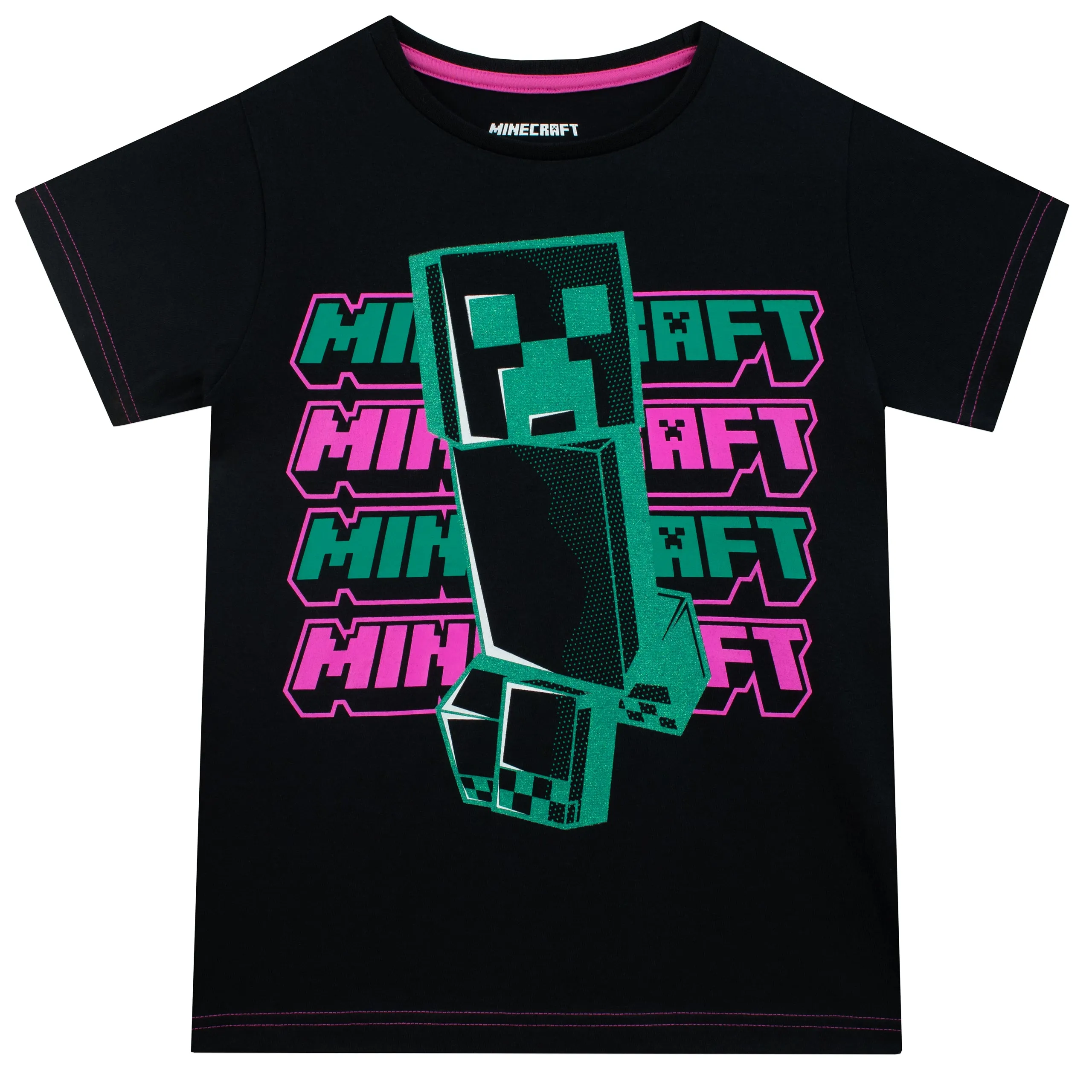 Minecraft Glitter T-Shirt