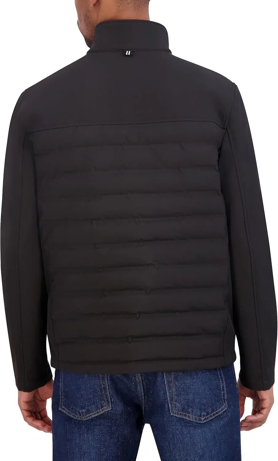 Nautica Men's Tech Shell Hybrid Jacket