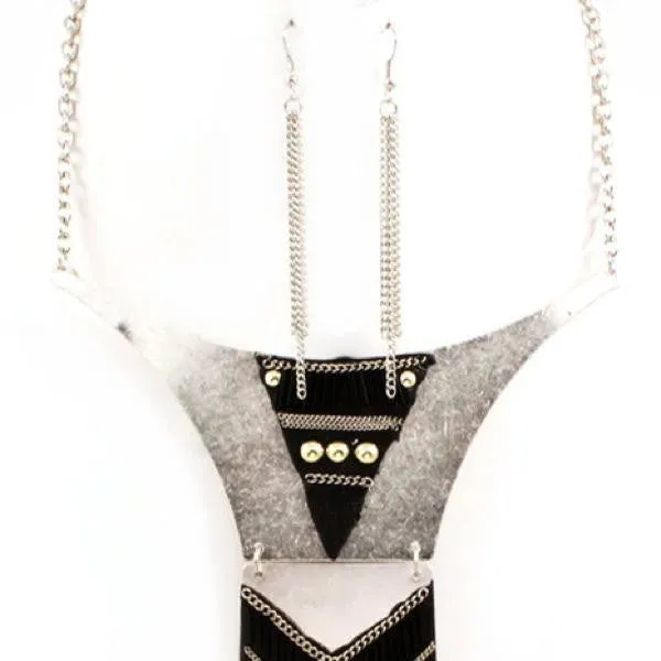Necklace & Earring Set - 20018