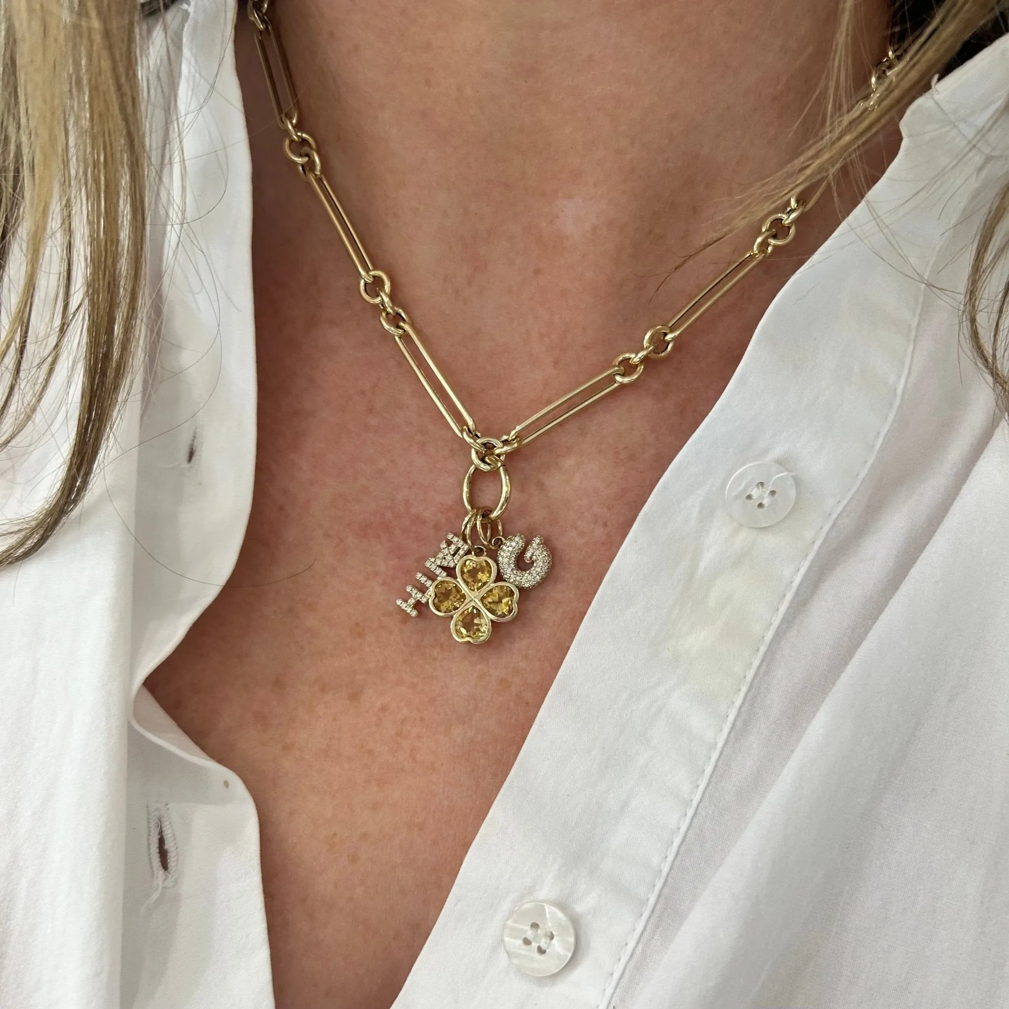 Petite Triple Round Link Chain