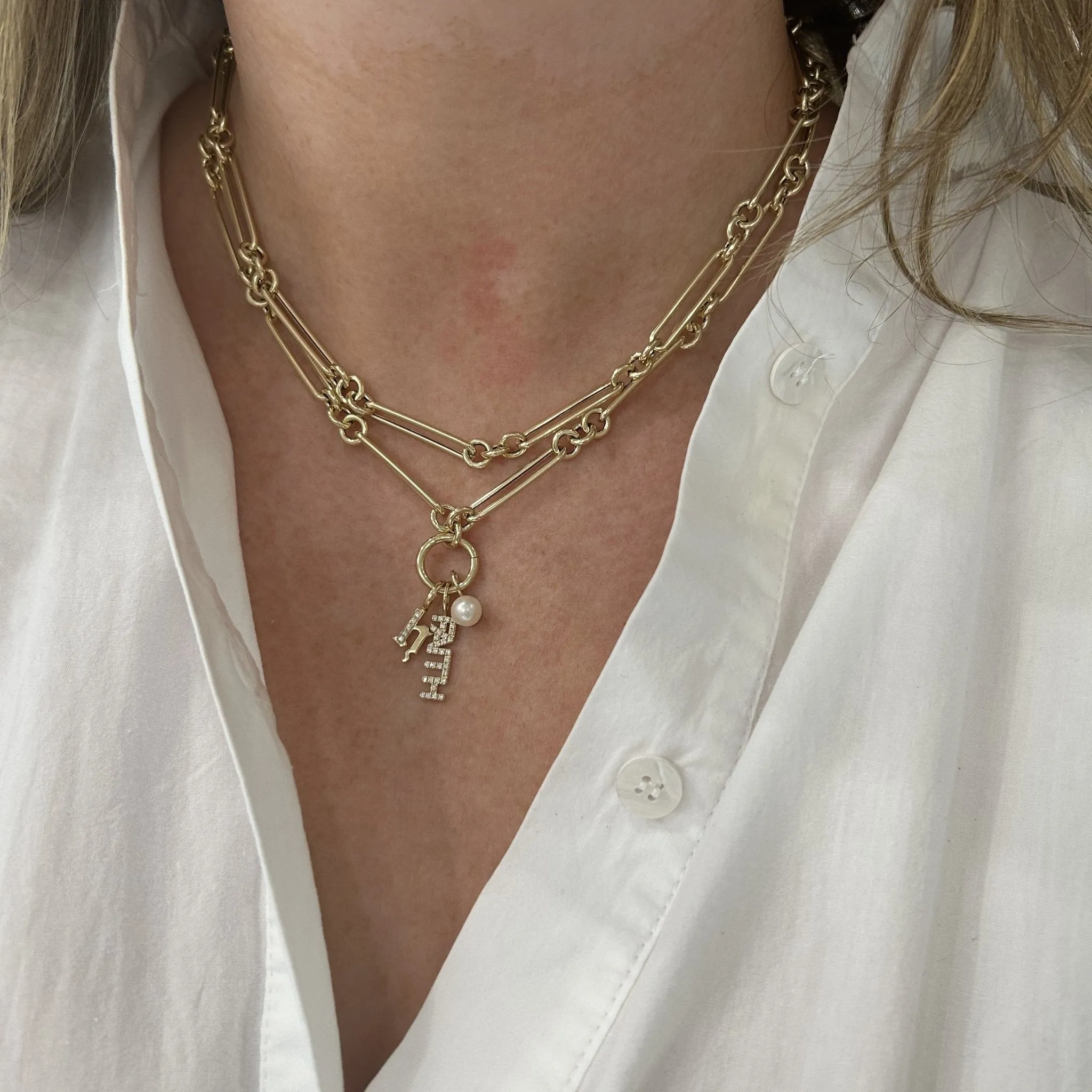 Petite Triple Round Link Chain