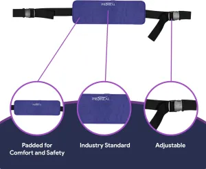 ProHeal Universal Knee Strap Brace for Sit to Stand Patient Transfer Lift Slings, Polyester - Compatible with Hoyer, Invacare, McKesson, Drive, Lumex, Joerns and More