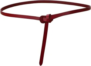 shengweiao Women's Adjustable Leather Belts Fashion Skinny Waist Strap
