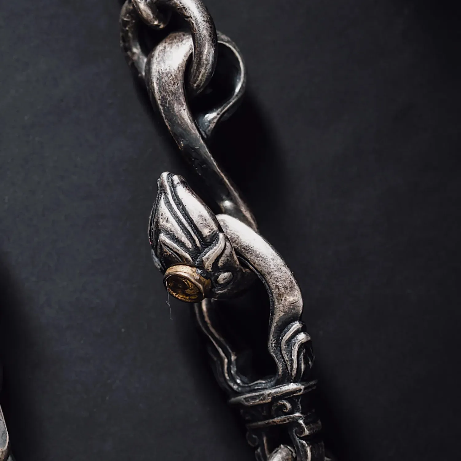 Vajra Pestle Necklace - 4mm